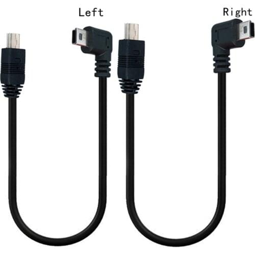 1pc USB Mini 5 Pin Male to Mini USB 5 Pin Male Extention Adapter Cord M/M Cable 25cm