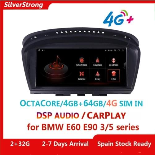 Spain stock 4GB/64GB,Android,Multimedia Player for BMW E60 E61 E63 E64 E60 E90 E91 E92,525 530,CCC CIC,iDrive,4G Internet