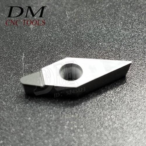 VCGW110308 PCD30 high quality Diamond blade Tungsten carbide insert lathe knife VCGT110308 for Machined aluminum VCMT110308