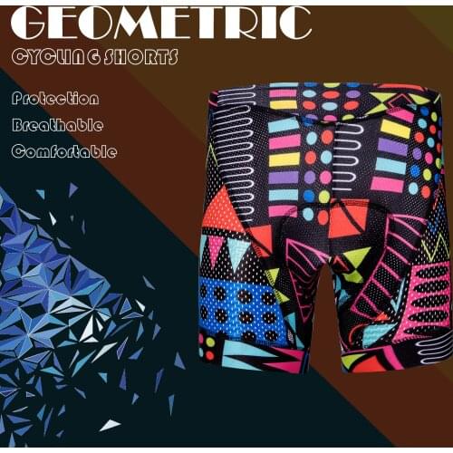 Kapvoe Cycling Shorts Bicycle Underwear Polyester Spandex Bicycle Pants Bike Trousers Men Sportswear Bicycle Accessories Summer