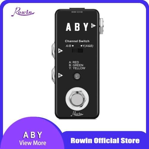 Rowin LEF-330 Vintage ABY Line Guitar Effect Pedal