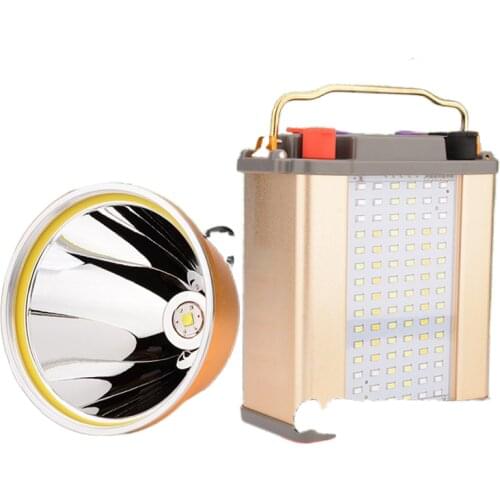 Bright glare rechargeable lithium headlights 48 long-range head-mounted laser cannon fishing lights and wild super xenon lamp 12