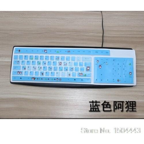 For Lenovo HP Dell protection film skin Many colors 19 21 23 24 27 inch Universal Desktop computer PC keyboard cover film
