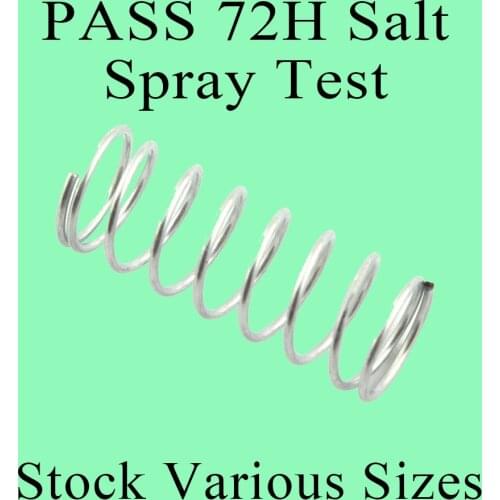 1pcs 304 stainless steel Small Spot Micro Compression Spring For 3D Printer wire diameter 0.5mm