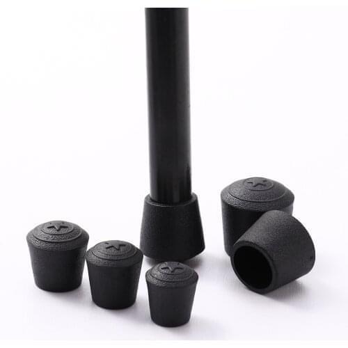 10Pcs Rubber Chair Caps Table Foot Pads for Round 10-25mm Bottom Non-Slip Furniture Covers Socks Floor Protectors Foot Pads