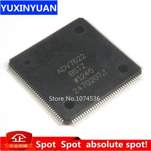 2pcs/lot ADV7622 ADV7622BSTZ ADV7622B AD7622 QFP QFP144 LCD CHIP