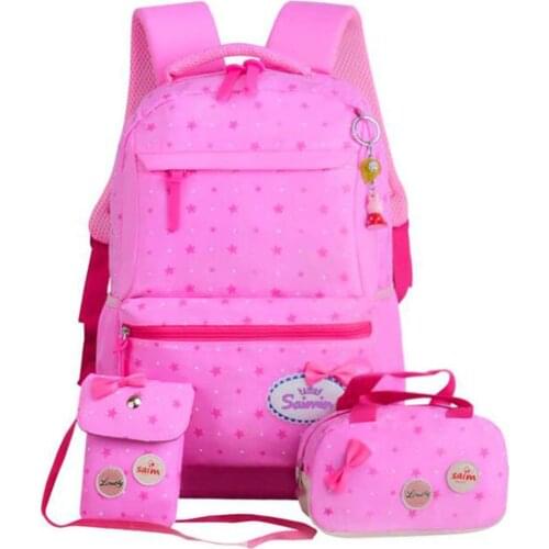 Kids Backpack Bag sets Teen Girls and Boys School Bag Pack set Student Children Cute Book Rucksack Printed Shoulder Daypack Bag