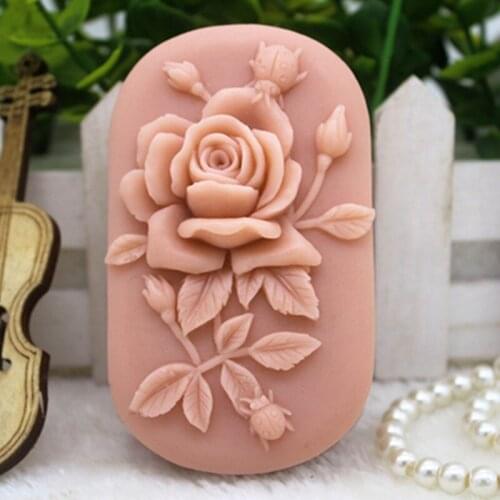 New Product!!1pcs Gardenia Flowers (zx331) Food Grade Silicone Handmade Soap Mold Crafts DIY Mould