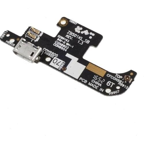 USB Charging Dock Flex Cable For Asus Zenfone Live A007 ZB501KL Charger Dock Connector Parts