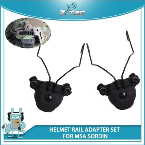 Z-Tac Airsoftsports Helmet Rail Adapter FMA USSF OPS Core EXFIL Bump For Sordin Softair Tactical Headset And helmet Series Z150