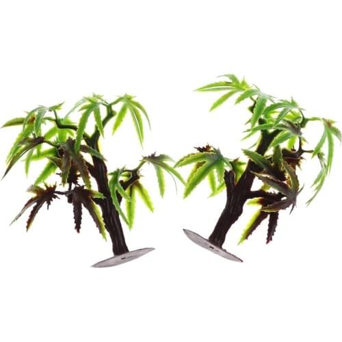 Micro Landscape Decorative Maple Tree Crafts Mini Tree Fairy Garden Miniatures Figurine Garden Terrarium Ornaments Home Decor