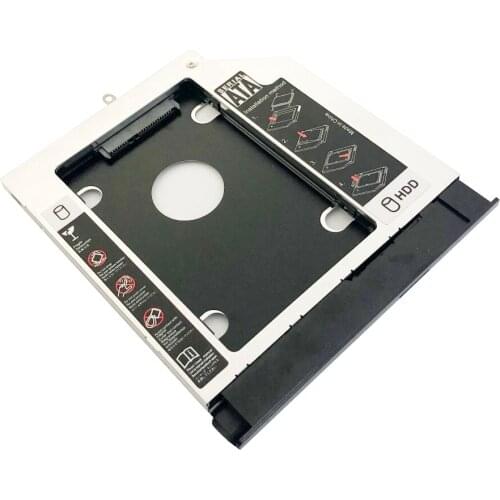 SATA 2nd Hard Drive SSD HDD Module Caddy Adapter for Lenovo 310-14 110-14 ISK IKB With Bezel and Bracket