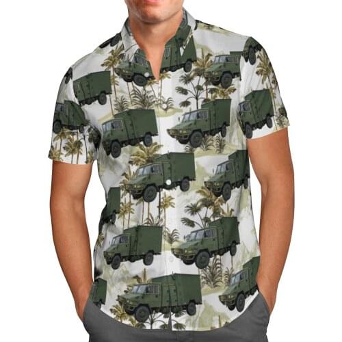 New Truck 3D Beach Breathable Hawaii Summer 2021 Shirt Short Sleeve Shirt Streetwear Oversized Chemise Hombre Blusa Masculina-43
