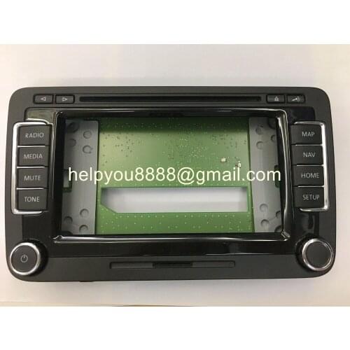 Original Volkswagen CD PLAYER Plastic Frame with Button and PCB for VW RNS510 sat nav navigation audio systems