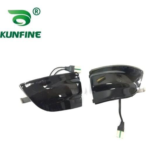 Pair of LED Rearview Dynamic Blinker Side Wing Rearview Mirror Indicator Repeater Turn Signal Light For Ford Focus CMAX