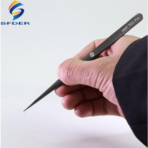 Tweezer For Mobile Phone Stainless Steel High-Precision Flying Wire Tweezers Super Hard Extra-point Tweezers