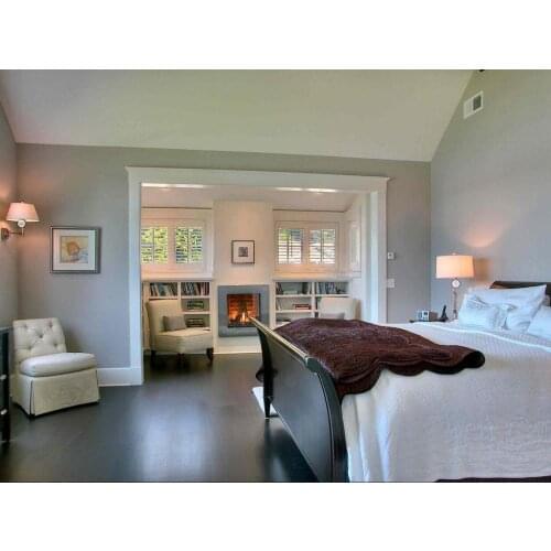 Custom Indoor Wood Window Blinds Folding Plantation Window Shutters