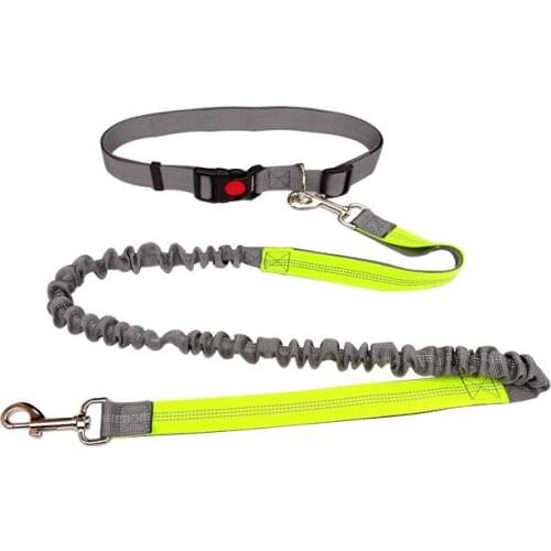 Dog Leash Nylon Hand Freely Dogs Harness Collar Jogging Running Lead Adjustable Waist Leashes Traction Belt Rope Pet Products
