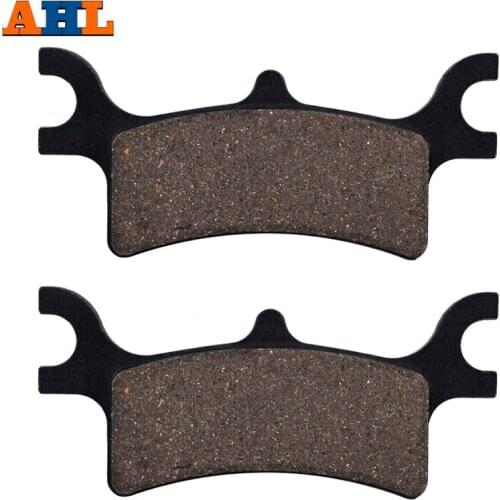 AHL Motorcycle Rear Brake Pads Brake Disks For POLARIS Sportsman 400 450 EFI HO 700 (4x4) 800 Sportsman Big Boss 6x6 EDi 09-12