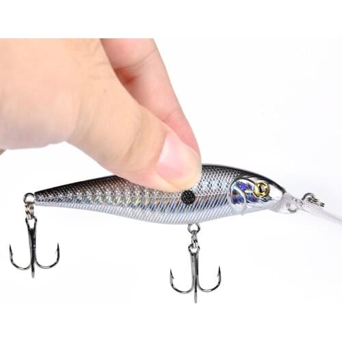 11cm 10.5g Hard Bait Minnow Streak Fishing Lures Bass Fresh Water Hook Diving Perch Wobbler Fish