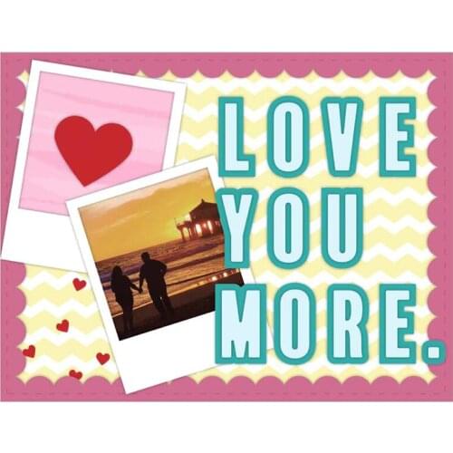 Alphabet Metal Cutting Dies For Scrapbooking Stencils Gift Box Scrapbook CUT DIY Package Decoration Embossing Die Cuts