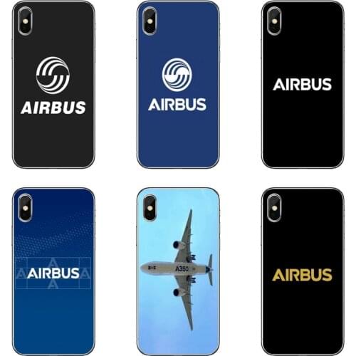 Airbus logo TPU Soft Phone Case For Xiaomi Mi 11 Note 10 10T 9 9T 8 Pro A2 Lite A3 A1 Poco F1 F2 M3 X3 NFC