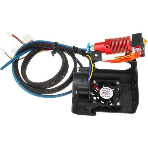 CR-10S Pro 24V MK10 Full Assembled Extruder Hot End Kit 0.4MM nozzles 1.75MM M6*30mm Throat For CR-10S Pro 3D Printer Parts