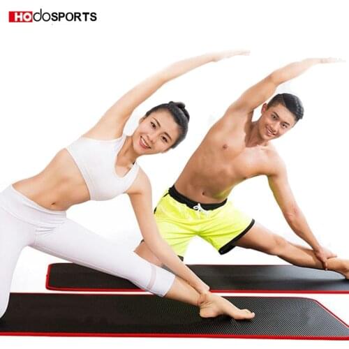 Hodo Sports 200 60CM 10MM Edging Lengthened and Thickened Yoga Mat Mens Special High Quality Fitness Pilates Exercise Healthy