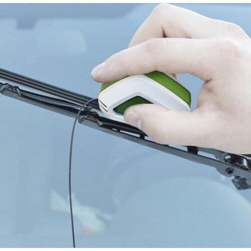 Car Wiper Repair Tool Windscreen Wiper Blade Cutter Windshield Rubber Regroove Tool Trimmer/Restorer TSLM1 With Cleaning Sponge