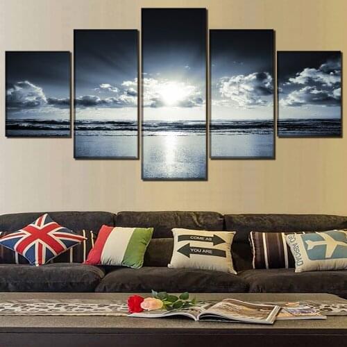 Sunrise Decor Landscape Painting Home Decor Picture Wall Art Canvas Modern HD Printed Decor Paintings Canvas Wall Art Artwork
