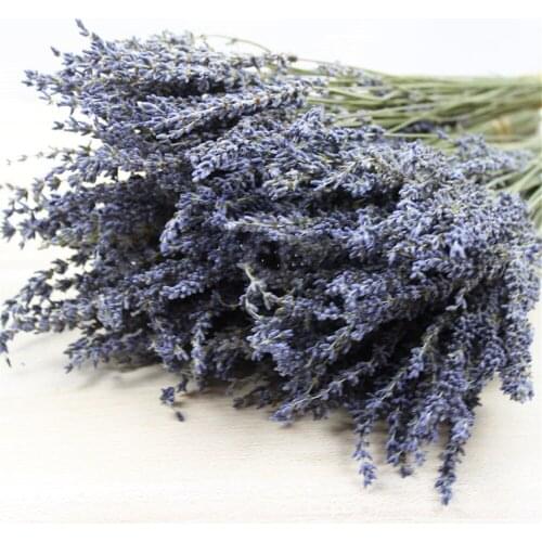 100g Natural Dried Lavender Flowers Bouquet Lavender Buds Lavender Bag Valentines Day Bouquet Gift Lasting Fragrance