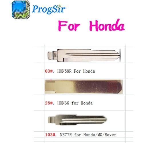 NE77R HON66 HON58R Blank Espada Blade for Honda Fit KD VVDI Remote Key