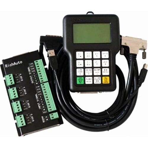 New style RichAuto A11 CNC DSP controller A11S A11E 3 axis,replace DSP 0501 controller for cnc router DSP system