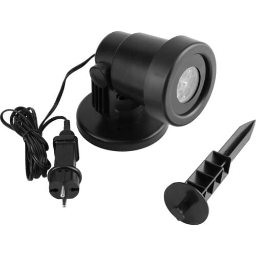 5 Types Outdoor 4W 4 LEDs Projection Light Projector LED Spotlight LED Lamp for Party Holiday Christmas Holloween Decoration