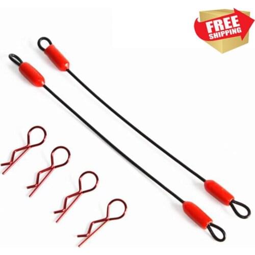 Radio control RC Car 1/10 1/8 body clip anti-lost rope option upgrade parts