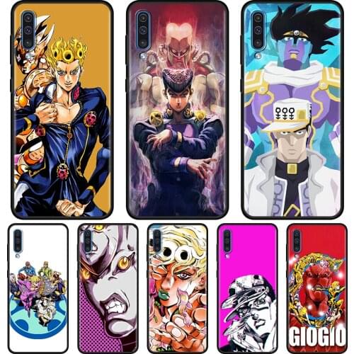 Case For Samsung Galaxy A50 A70 A10 A20e A30 A40 A20s A10s A10e A80 A90 A60 A30s TPU Silicone Cover JOJO 39 s Bizarre Adventure