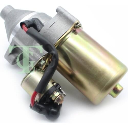 Starter Motor & Solenoid For HONDA GX340 GX390 GX420 GX 340 390 420 11HP 13HP 16HP Engine Motor 31210-ZE3-013 / 31210-ZE3-023