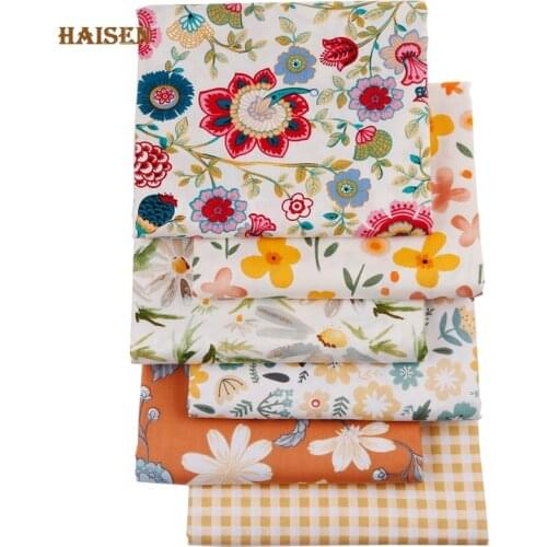 Pastoral Flower Series Fabrics Cotton Printed Twill Colth By Meter,DIY Quilting Sewing Baby&Kids Clothes Skirt Textile Material
