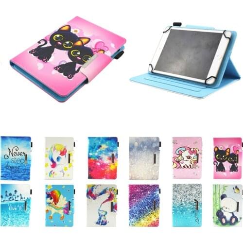 Universal Cute Case for PocketBook 641 Aqua 2 650 631 624 Touch Lux 3 Ruby Red EReader 6 Inch for Digma S683G Cartoon Cover