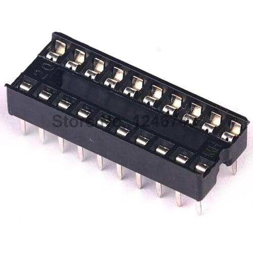 10PCS 20 Pin DIP SIP IC Sockets Adaptor Solder Type