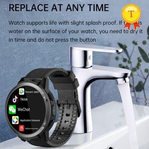 2021 best selling 4G+128GB luxury Smart watch Men HD Full Touch Screen Heart Rate Monitor Relogio Inteligente Smart Phone Watch