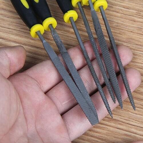 6pcs / set, mini rasp, 3 kinds of Size, rasps, blank file, woodworking rasp