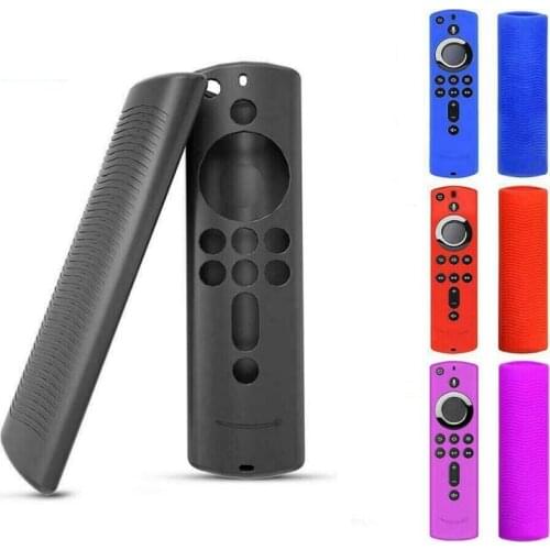 For Amazon Fire TV Stick 4K TV Remote Control Silicone Case Protective Cover Remote Control Protection Silicone Cover