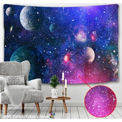 Tapestry psychedelic pattern yoga throw beach throw carpet Hippie Home Decor Wall Tapestry Blanket Galaxy Hanging Wall Tapestry