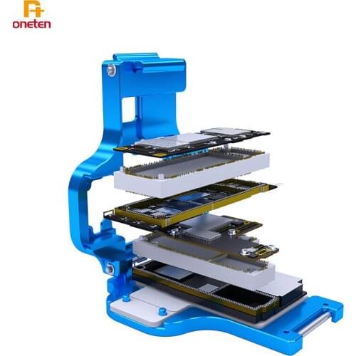 JC Layer CPU Testing Fixture For Mobile Phone 11 11pro 11promax 3 IN 1 Motherboard CPU Middle Frame Testing Machine
