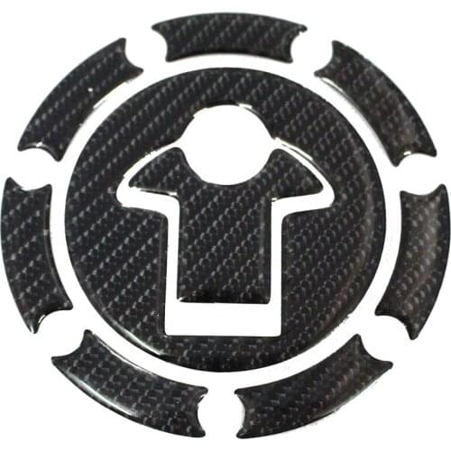 K-SHARPMOTOR K-CGTCP-11 3D Carbon Fiber Tank Gas Cap Pad Filler Cover Sticker Decals Fit KTM DUKE 390 200 13-14