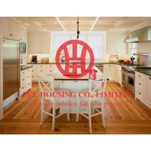 Fashion shaker-style solid wood kitchen cabinet with excellent design and quality shipping by sea