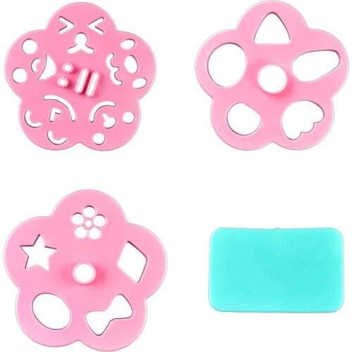 Pear And Apple Face Eggs Cookie Cutter Plastic Biscuit Cut Mold Baking Fruit Cut Cake Mold Embossing Printing Die