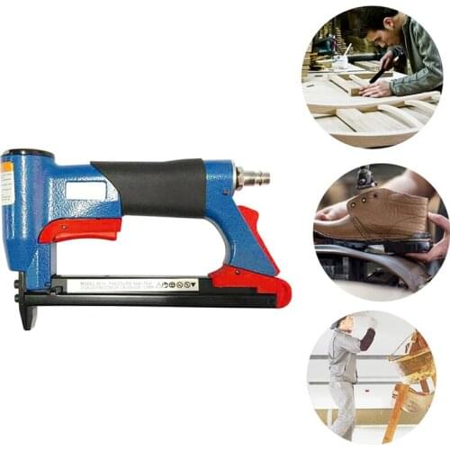 Pneumatic Air Stapler Nailer Fine Stapler Tool For Furniture U-type Pneumatic Strip Woodworking Pneumatic Air Power Tools