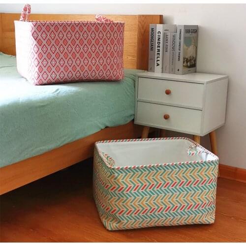 Portable Laundry Storage Baskets Canvas Bathroom Dirty Clothes Storage bag Home Clothes Barrel folding Kids Toy organizer Bins